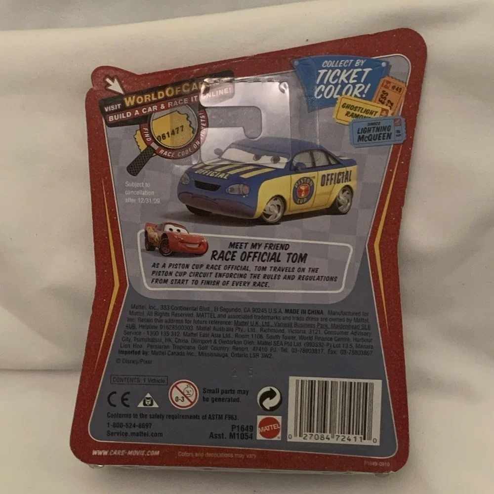 Disney Pixar The World of Cars Race O Rama Tumbleweed McQueen #88 P1649 Die-Cast